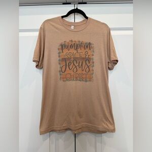 Tan Graphic T-Shirt
